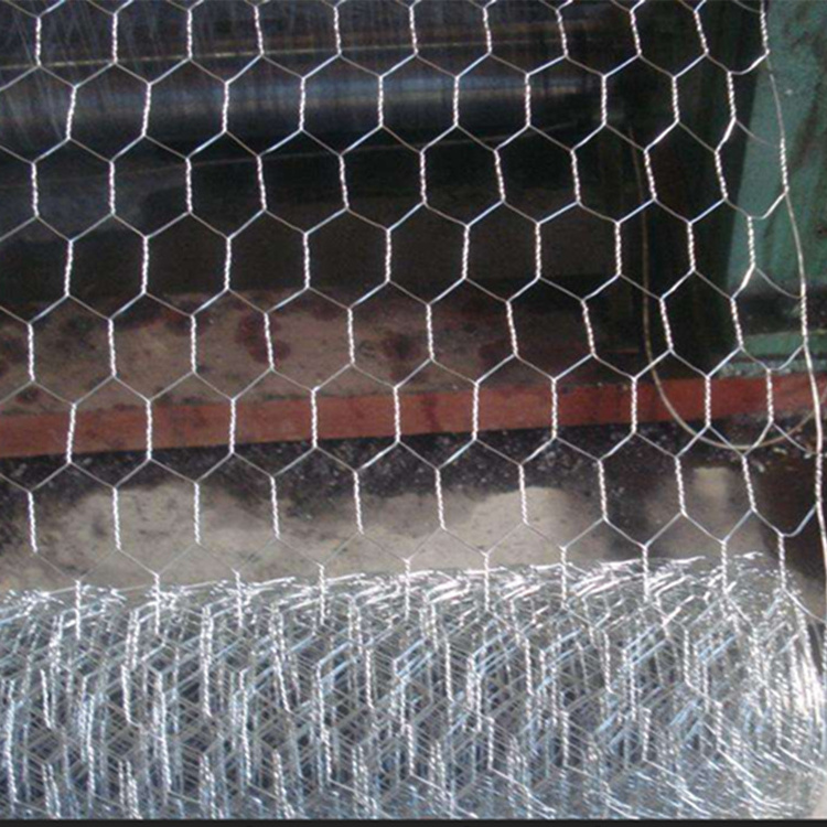 Galvanized wire chicken wire netting hexagonal wire screen for fencing with 1/2inch mesh SWG22 3'x100' per roll from wholesale