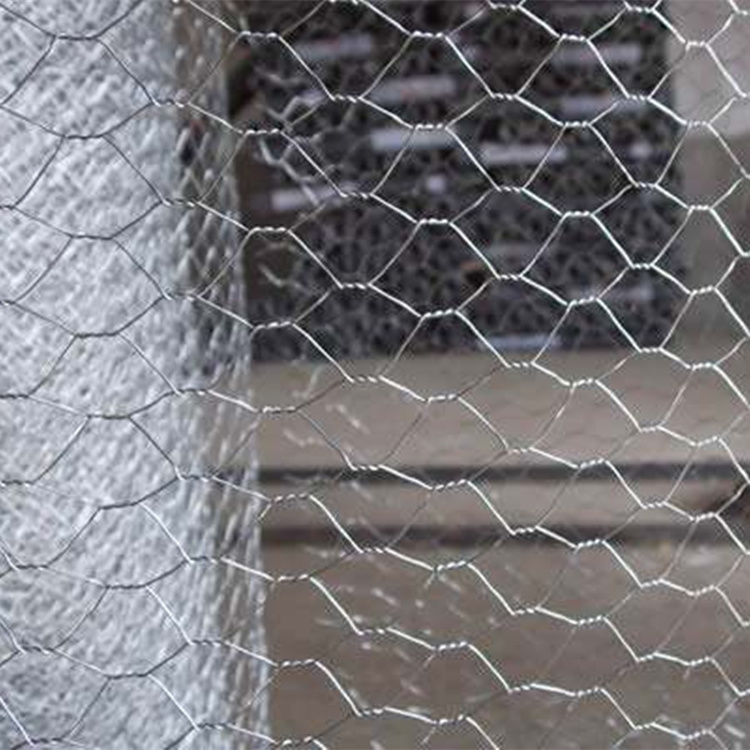 Galvanized wire chicken wire netting hexagonal wire screen for fencing with 1/2inch mesh SWG22 3'x100' per roll from wholesale