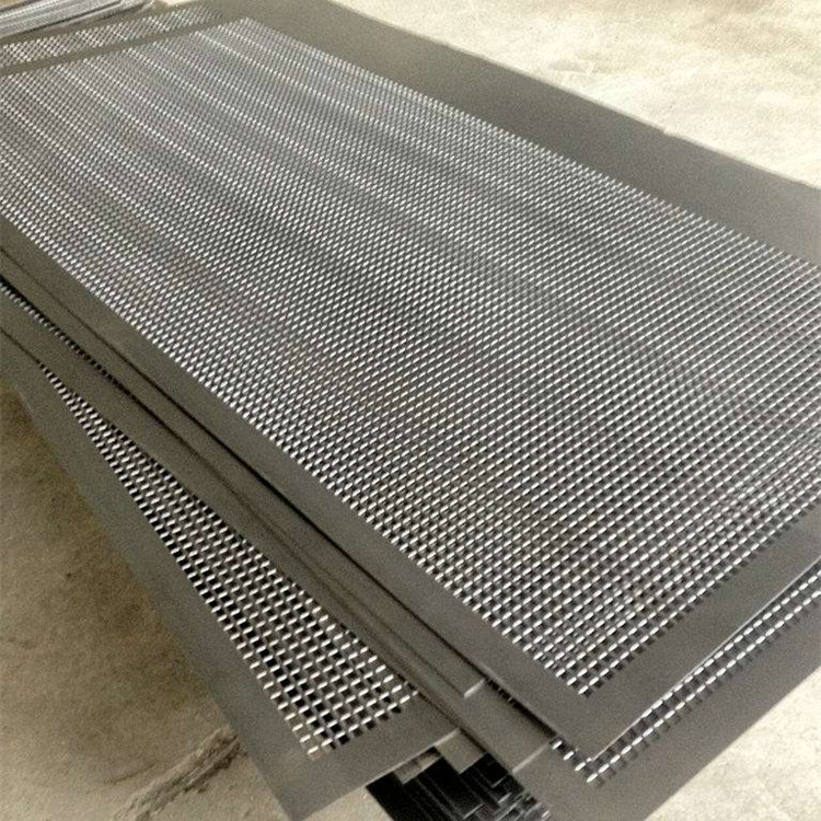 mild steel 5mm hole 2mm pitch perforated sheet with galvanized coated