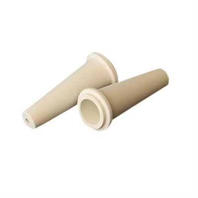 High Frequency Porcelain 95% al2o3 Alumina Welding Ceramic Nozzle for Sandblasting