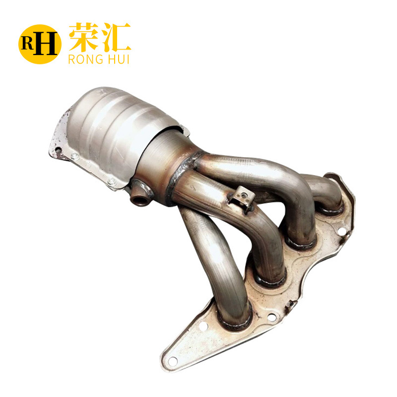 China hot sale euro 4 exhaust catalytic converter suitable for Stainless Steel HOVER H6 great wall parts