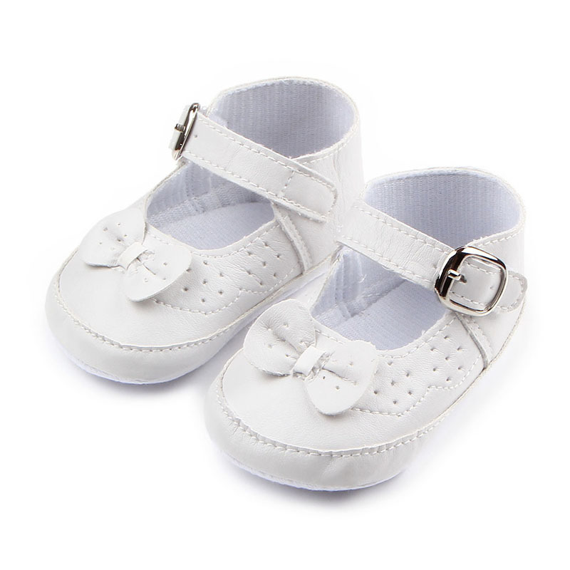 Hot selling soft sole 1 dollar shoes PU baby shoes