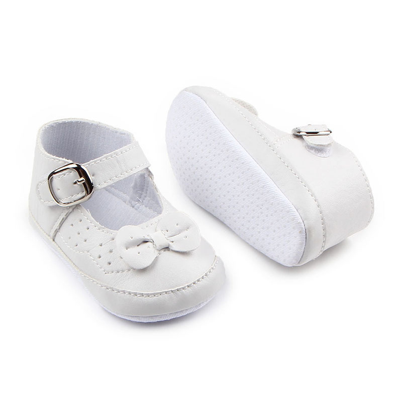 Hot selling soft sole 1 dollar shoes PU baby shoes