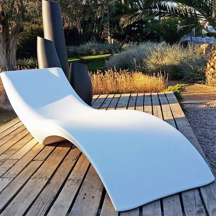 LEDGE LOUNGER Patio Garden Daybed Outdoor Hotel Beach Swimming Pool Chaise Lounge Chair Beach Sun Lounger