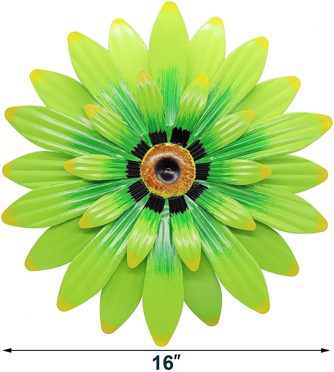 Large Metal Garden Decoration Metal Flower Wall Art Inspirational Daisy Wall Decor Hanging