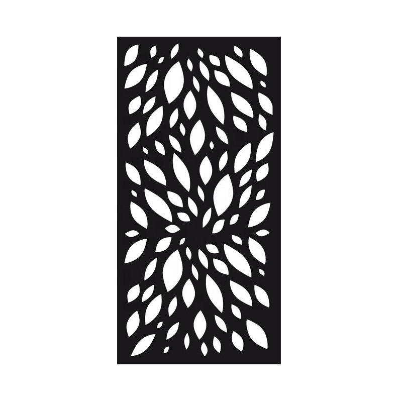 Laser Cut Metal Privacy Screen Garden Fence Decor Art