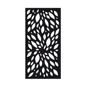 Laser Cut Metal Privacy Screen Garden Fence Decor Art