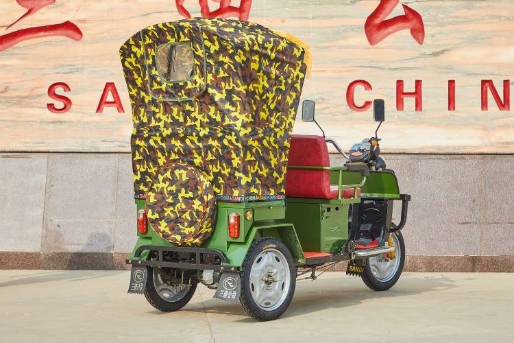 Electric Passenger Tricycles New Best Price China Adult Model 800W 3 Wheels Digital 2 Seat Electric Car for Adult Mini Open