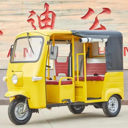 Taxi Tuk Tuk Bajaj Auto Rickshaw 3 Wheel Gasoline Electric Hybrid for Daily Life 4000W