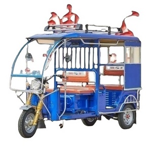 Factory Sale 3-Wheel Enclosed Electric Tricycle With Steel Roof Adult Passenger Transport Scooter without Door