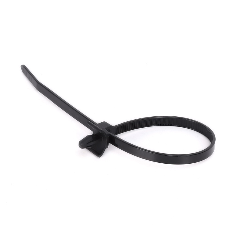 4.7*205mm Industrial-Grade Push Mount Zip Ties: Versatile Cable Fastening