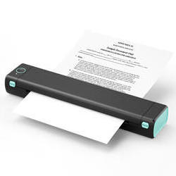 hot sale portable inkless thermal printer portable mini thermal printer bluetooth portable a4 wireless printer without ink