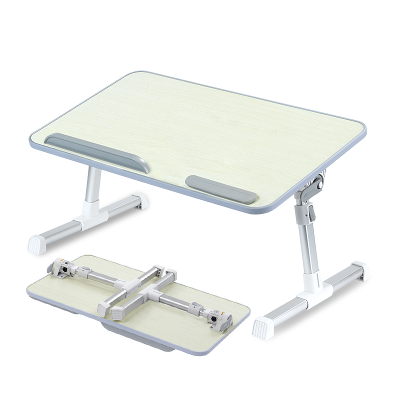 Hot Selling Laptop Bed Tray Table With Cooler  Adjustable Laptop Stand  Notebook Standing Breakfast Reading Desk