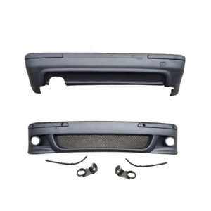 Injection PP Car bumpers For BMW 5 Series E39 520i 1995-2003 Upgrade M5 Style Front bumper Rear bumper