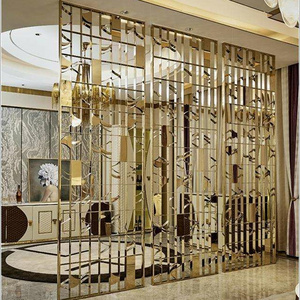 Screen Wall Partition Living Room Metal Room Divider Design