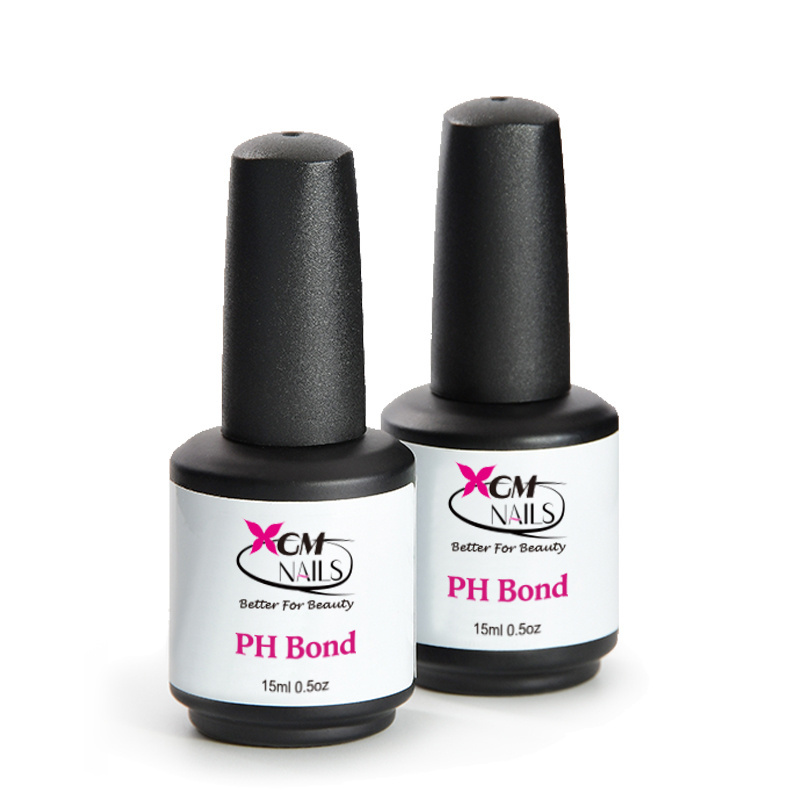 XGM NAILS Free Private Label Gel Nail Polish Soak Off Top Base Coat Structure Gel Matte Top Primer PH BOND