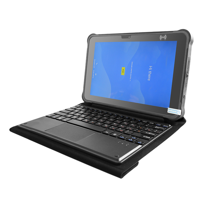 Tablet Keyboard Magnetic fits 10inch windows Rugged Tablet connects with Pogo Pin Ultra Thin Keyboard handheld computer