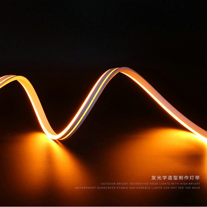 High CRI Side Bend Bottom Cable Entry Rope Lamp SMD2835 120leds/m 9W IP65 Waterproof LED Neon Lamp