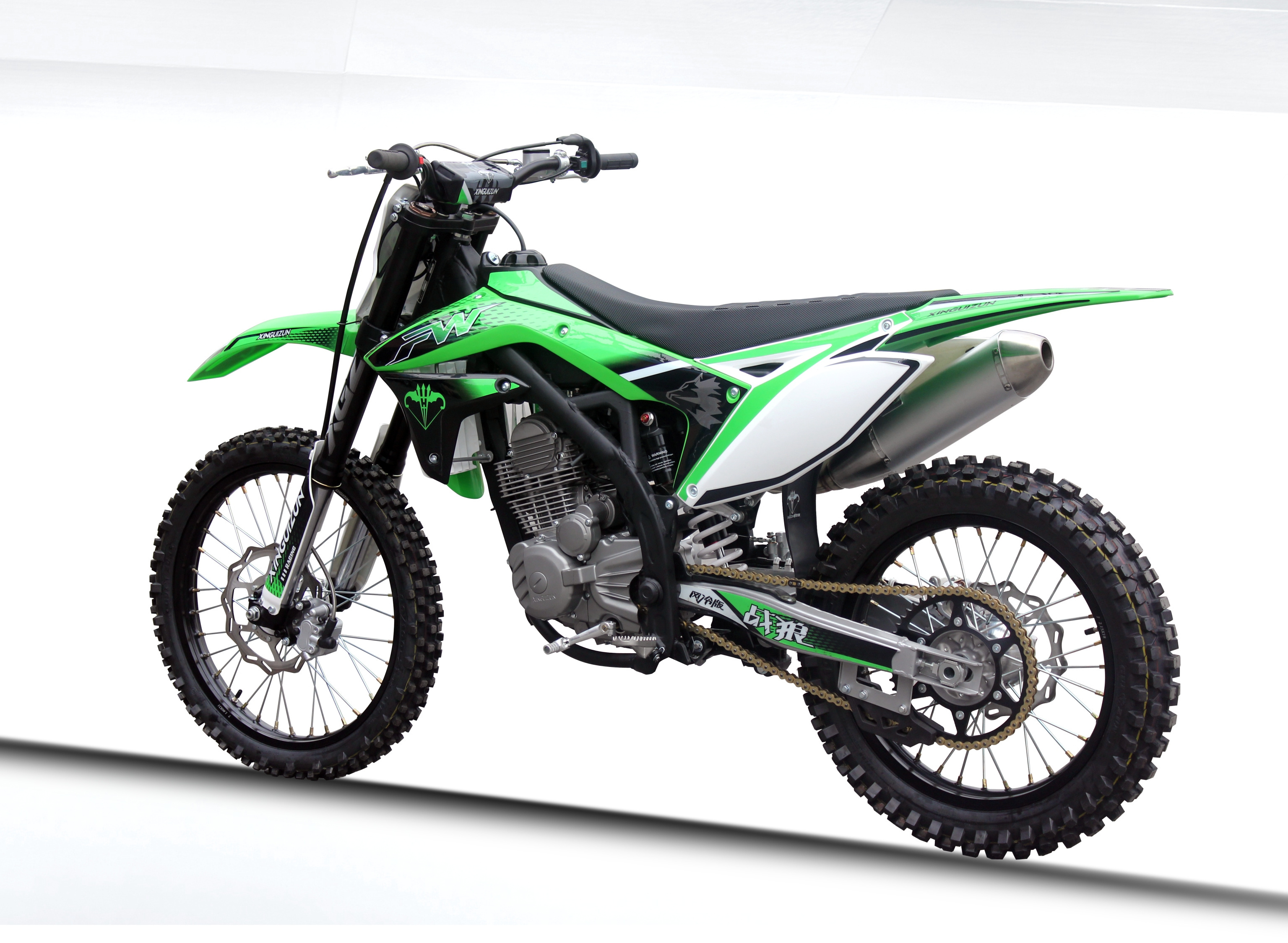 Chinese High Quality 250cc Dirt Bike New Style Racing Motorcycle with Kick Start Electric Fuel Brushless Motor 4-Stroke Engine