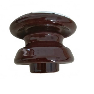 ED-2 brown shackle porcelain insulator