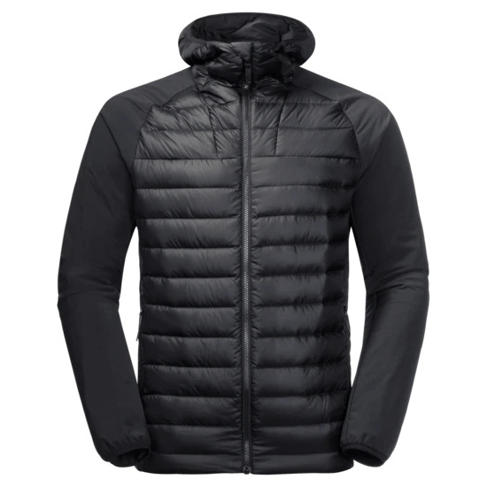 Factory Hot Selling Lightweight Warm Puffer Jacket Packable Winter Padded Jacket Thermal Hybrid Jacket