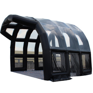 Outdoor activity giant sun shelter tent inflatable stage cover