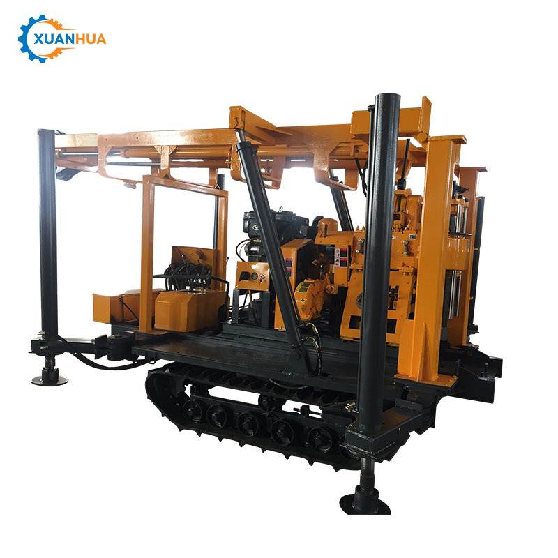 small borehole equipment portable 200m water well borehole drilling rig machine