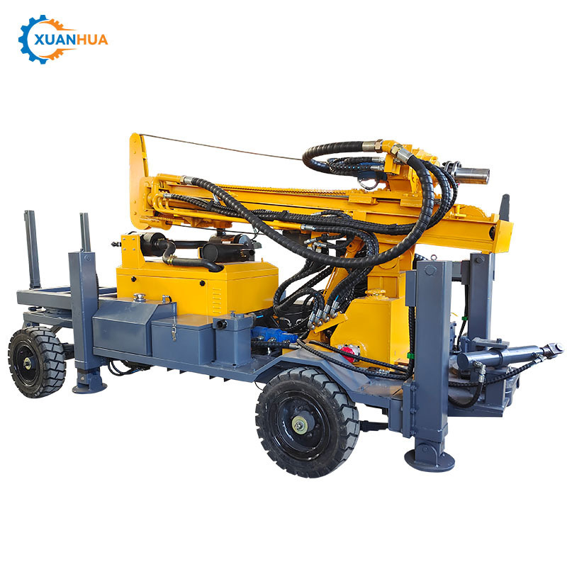 YCQ260T hot sale small water well borehole drilling rig machine with own spare parts production line