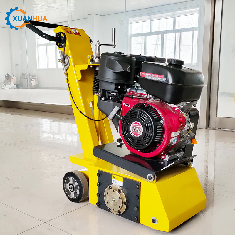 hand push electric concrete floor road scarifier milling machine