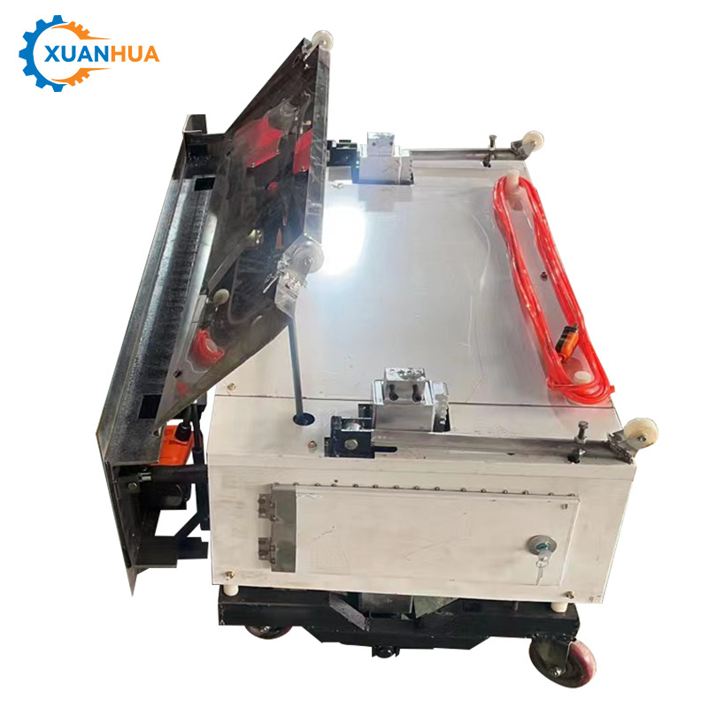 High quality interior decoration concrete wall plastering machine automatic lifting gypsum wall plastering machine for housing