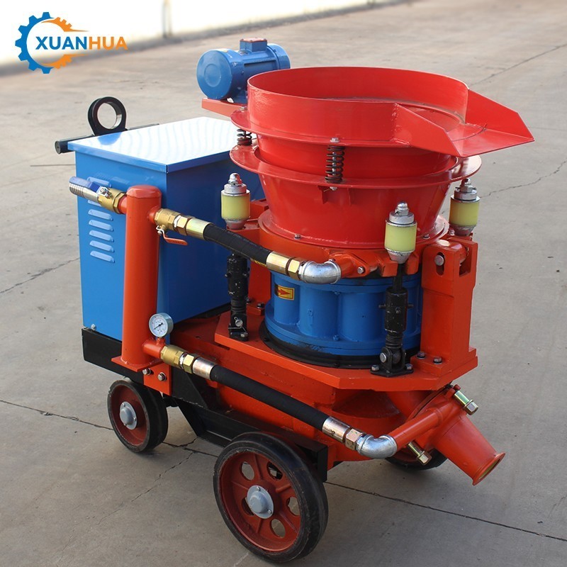 hot sell small  underground mining concrete mortar shotcrete   spray gunite machine shotcrete tools for floor