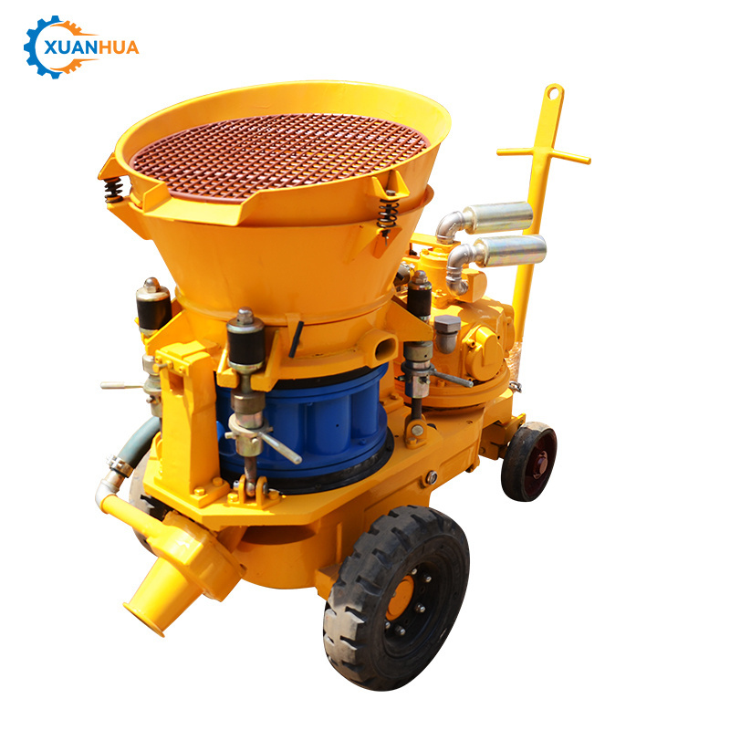 Small electric spray refractory dry-mix concrete gunite shotcrete machine for sale