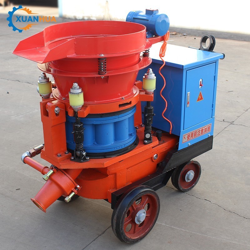 hot sell small  underground mining concrete mortar shotcrete   spray gunite machine shotcrete tools for floor