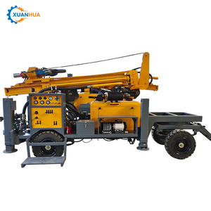 YCQ260T hot sale small water well borehole drilling rig machine with own spare parts production line