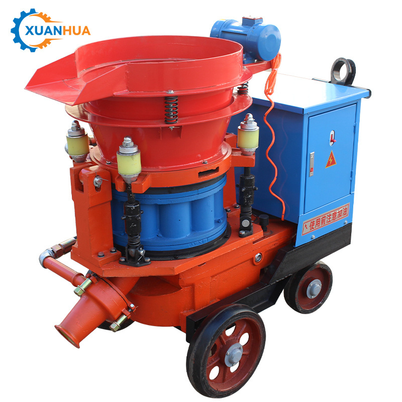 hot sell small  underground mining concrete mortar shotcrete   spray gunite machine shotcrete tools for floor