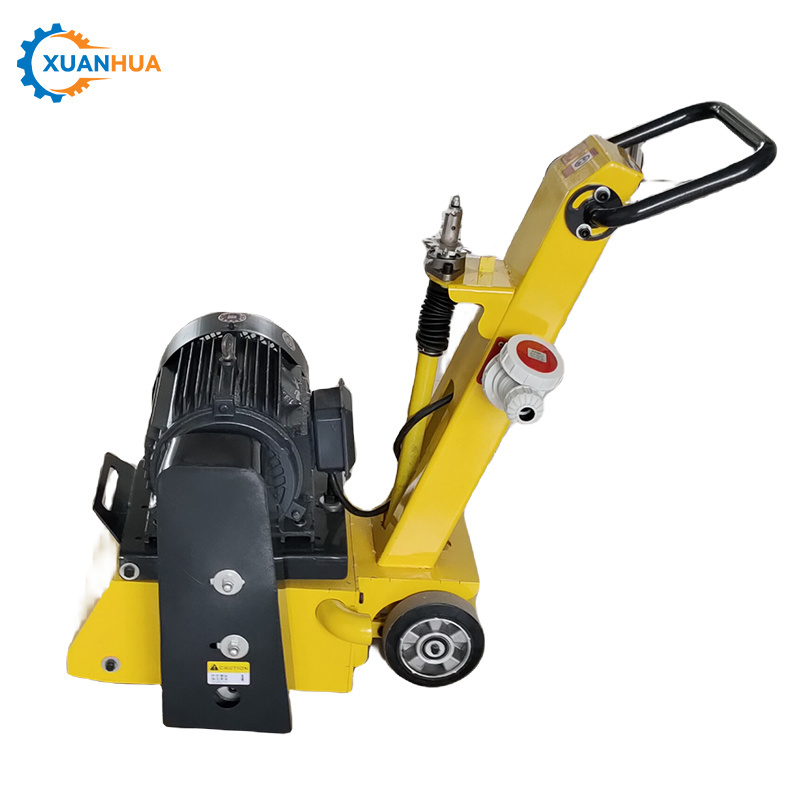 hand push electric concrete floor road scarifier milling machine