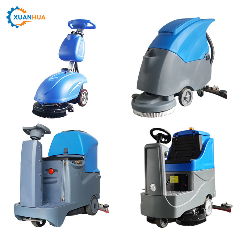 Low price Automatic Floor Cleaning Machine Industrial Floor Scrubber Hand Floor Scrubber