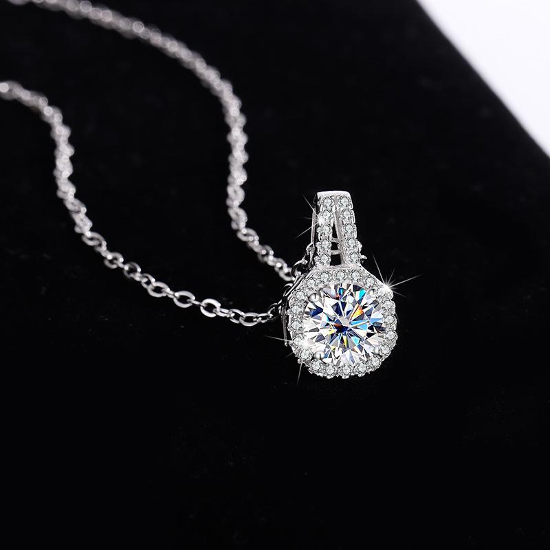 925 Sterling Silver Necklace Earrings Rings Jewelry Sets Diamond Wedding Jewelry Sets for Women