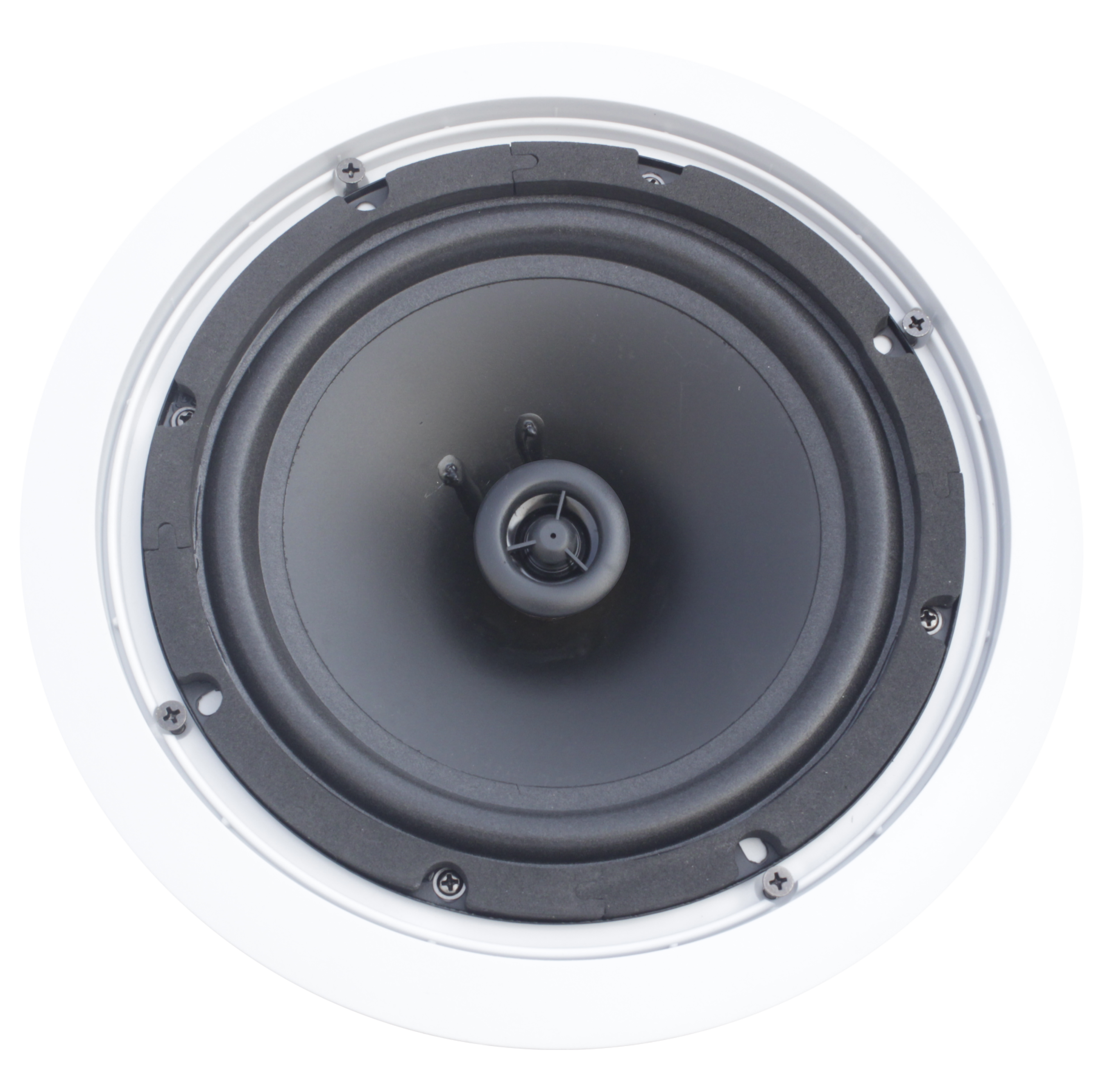 High Quality Silver Color Aluminum Alloy Material Full-Range Dynamic 3/ 8ohm 8 Ohm Ceiling Speaker, 10W 8ohm In Ceiling Speaker