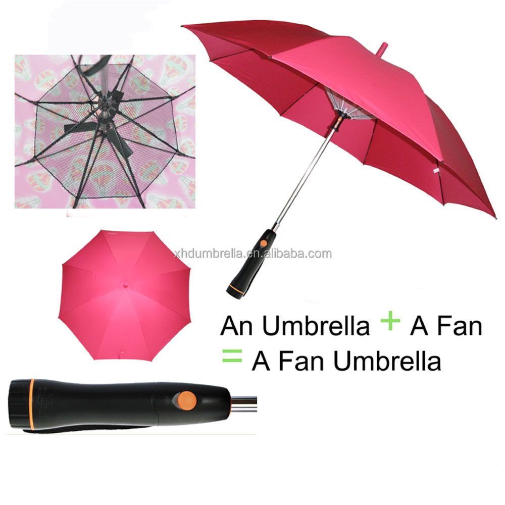 2019 new fan umbrella and patent umbrella with fan inside