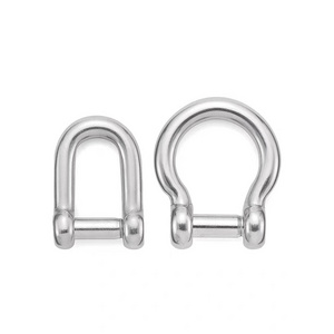 factory direct sale hardware Rigging M4-M25 Hardware Stainless Steel Bow Shackle