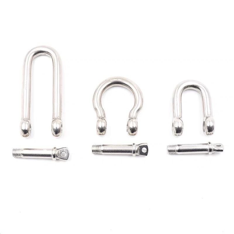 factory direct sale hardware Rigging M4-M25 Hardware Stainless Steel Bow Shackle