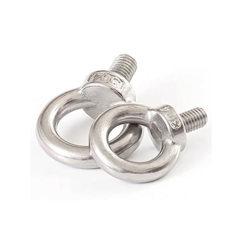 High Quality OEM round Lifting Eye screw 304 316L Stainless steel lifting eye Bolt