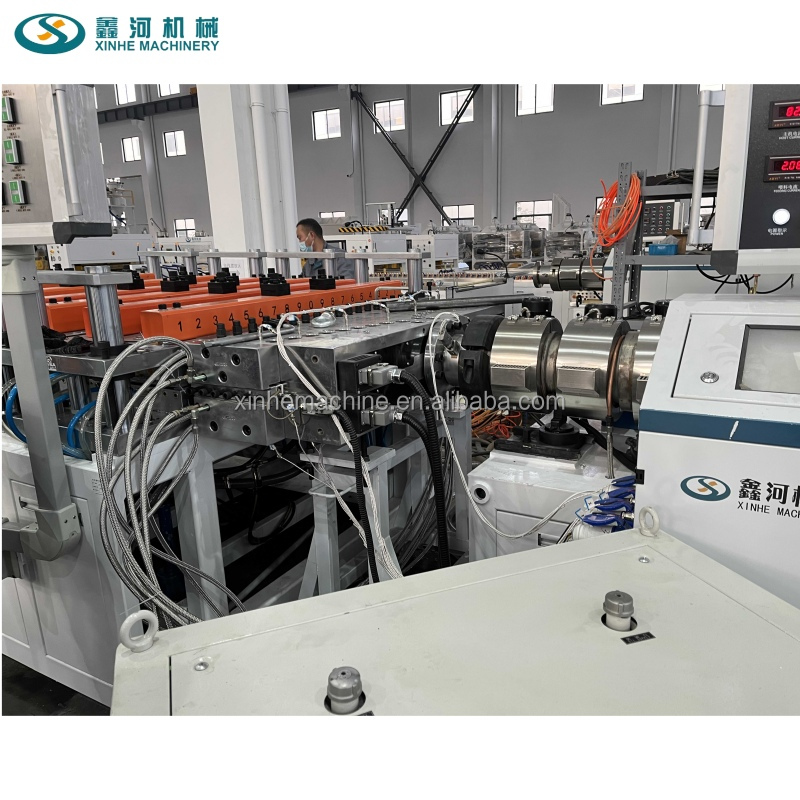 Plastic PVC WPC PET wood veneer wall panel PVC foam board extruder production line making machine