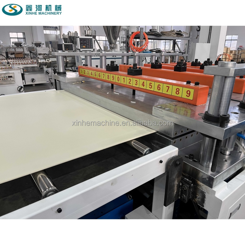 Plastic PVC WPC PET wood veneer wall panel PVC foam board extruder production line making machine