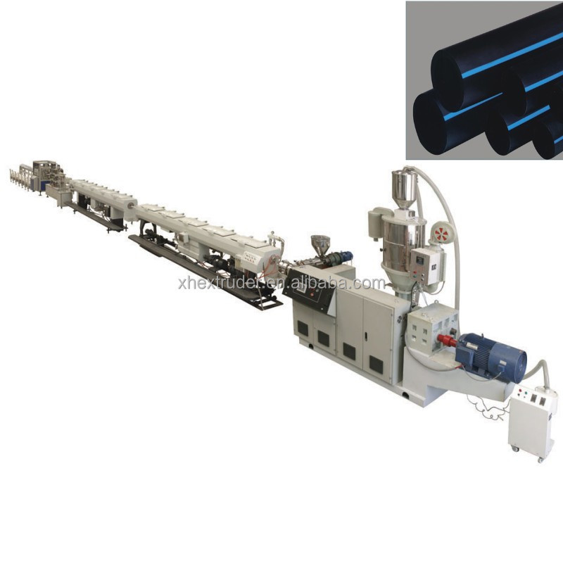 Plastic  hdpe pe ppr pipe  extruder line manufacturing making machine