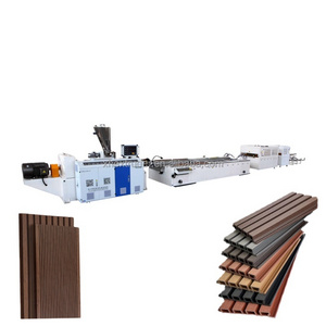 Wpc Wall Cladding Making Machine Wpc Outdoor Wall Panel cladding Making Extruding Line