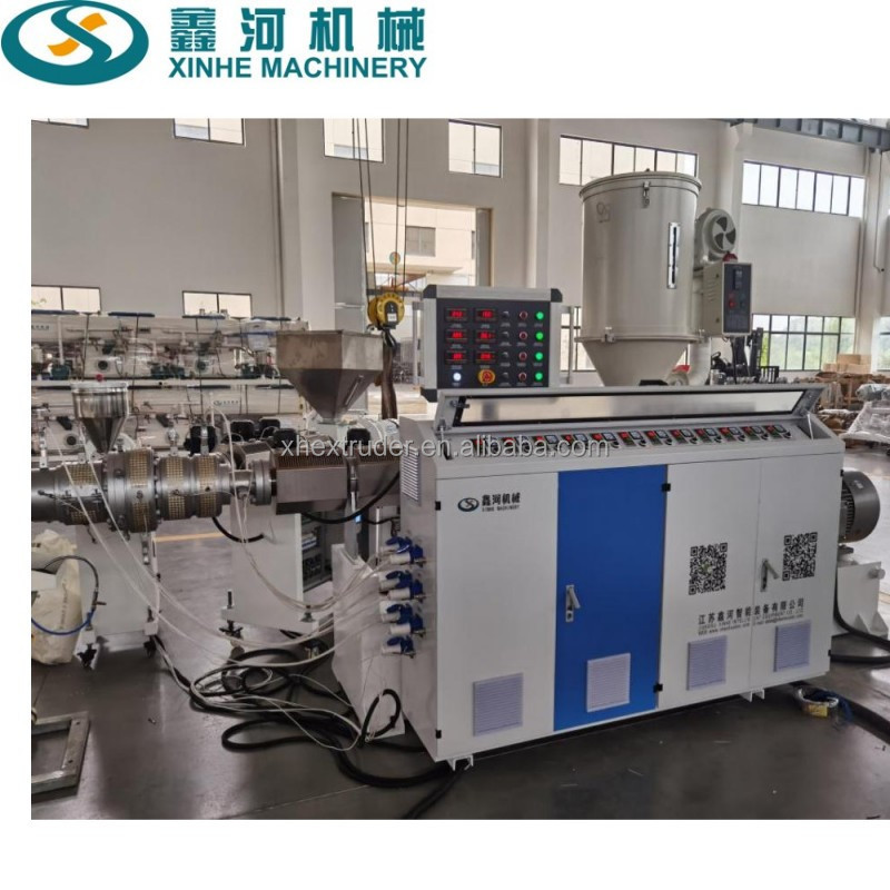 Plastic  hdpe pe ppr pipe  extruder line manufacturing making machine