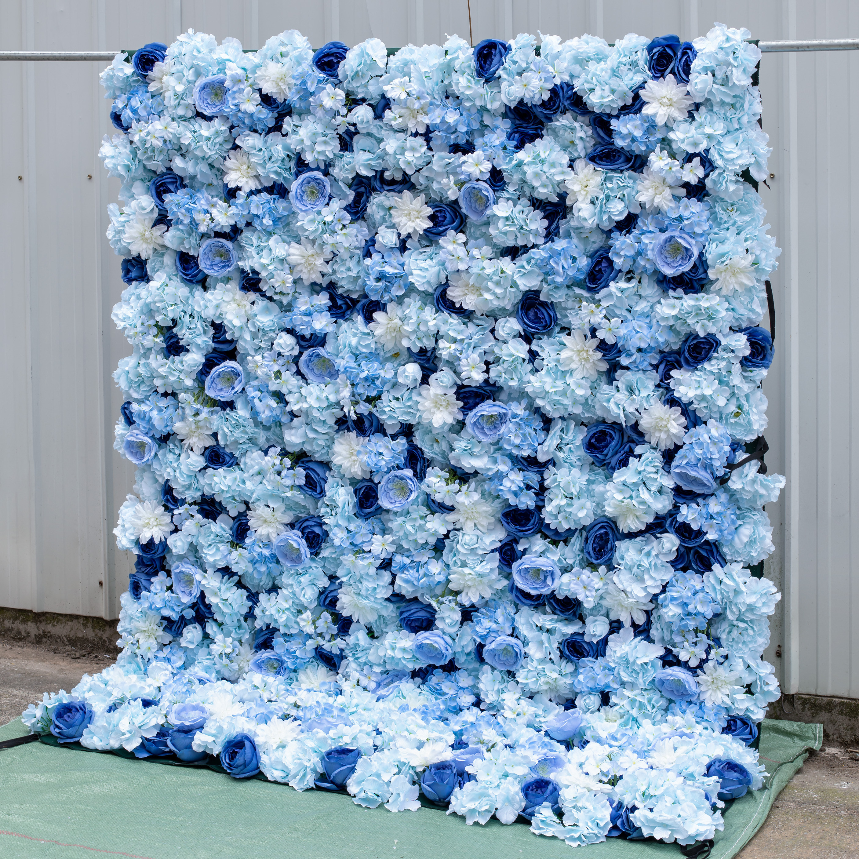 Artificial Flower Wall Backdrop,3D Silk  Floral Panel for Photo Background Home Party for Other wedding decoration