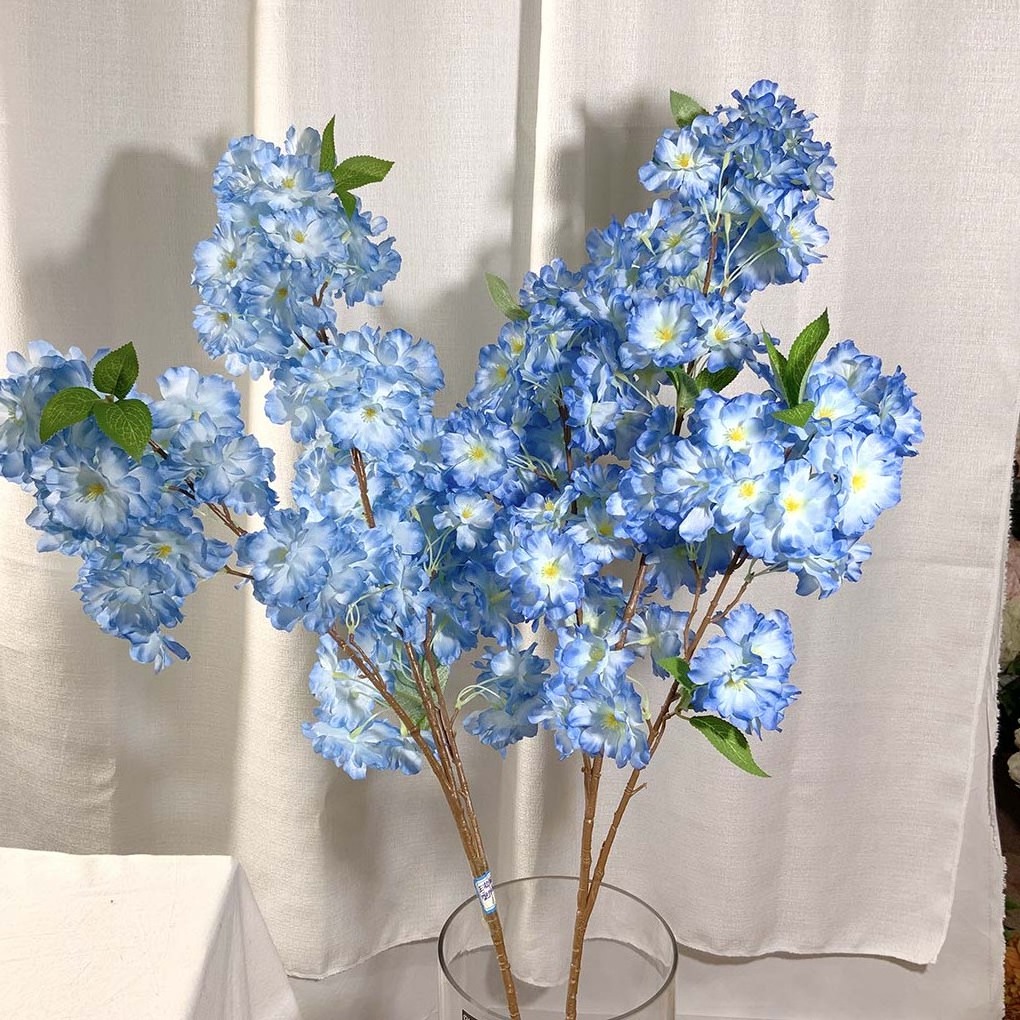 flowers factory wholesale artificial flower cherry blossom branch fleur artificielle flower decoration